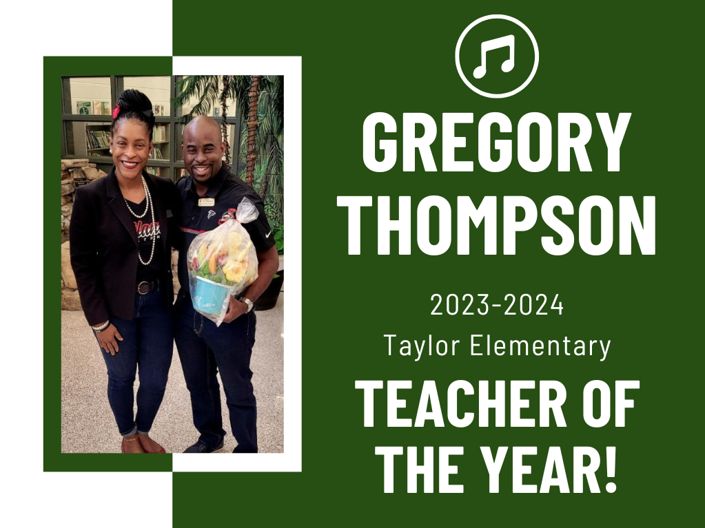 Teacher of the Year Mrs. Judi Morrison and Mrs. Paula Cobb, Principal